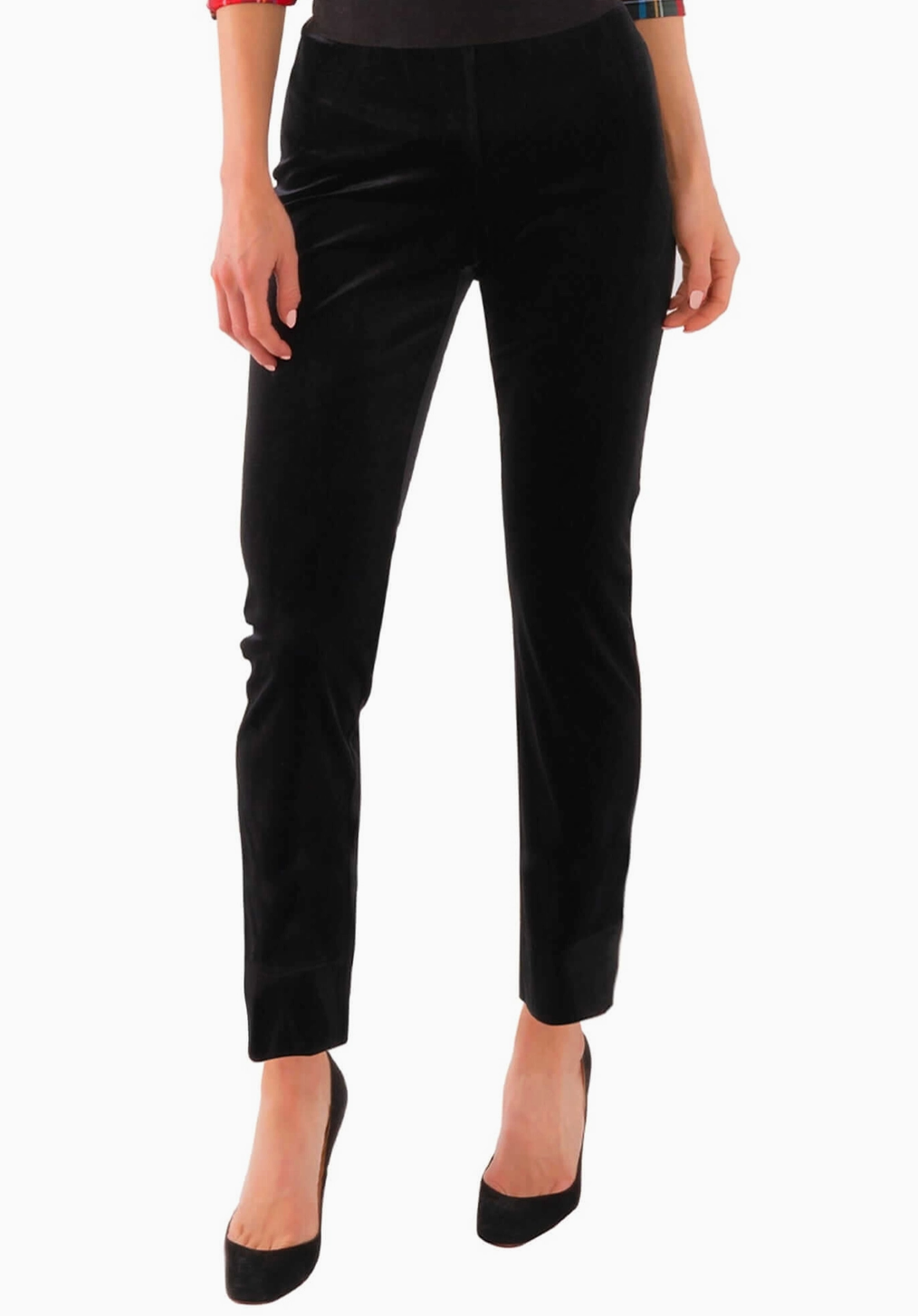 GRETCHEN SCOTT GRIPELESS VELVET PULL ON PANT