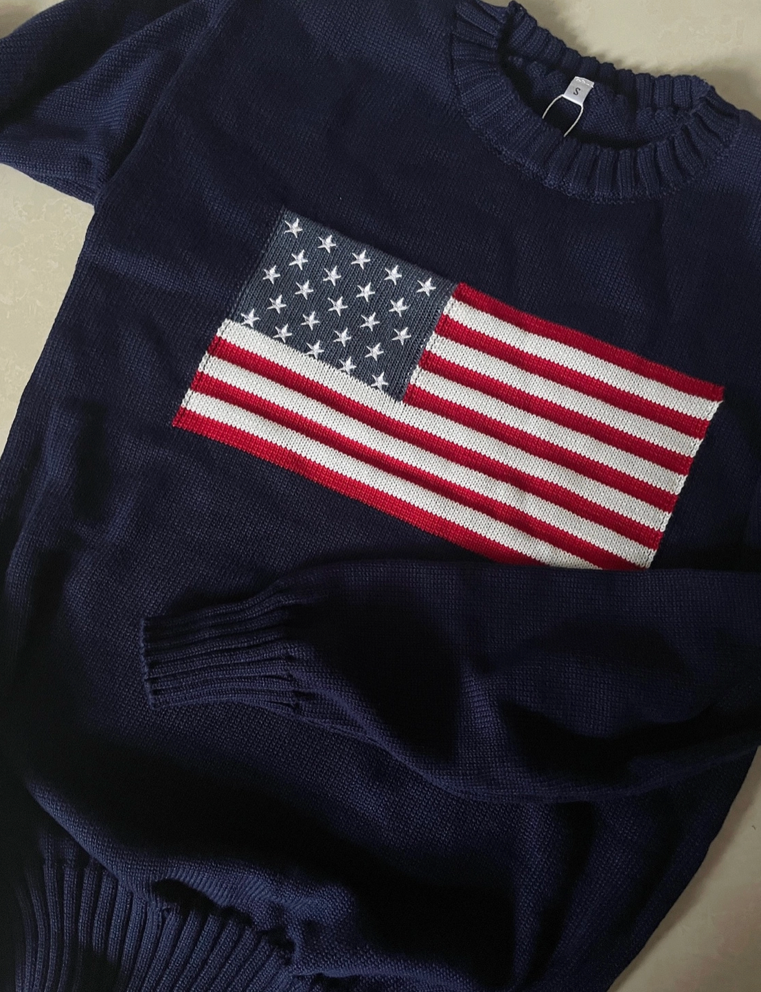 ROSA CLOTHING AMERICAN FLAG SWEATER