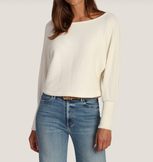 DYLAN ANDIE CABLE KNIT SWEATER