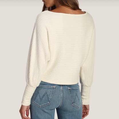DYLAN ANDIE CABLE KNIT SWEATER