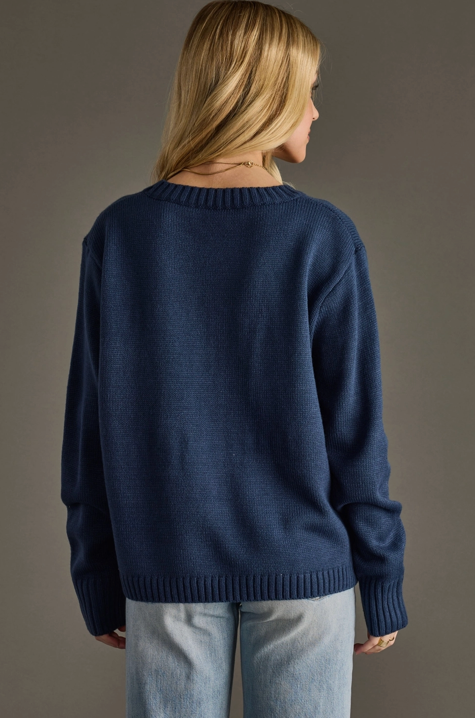 PANACHE NAVY SKI SWEATER