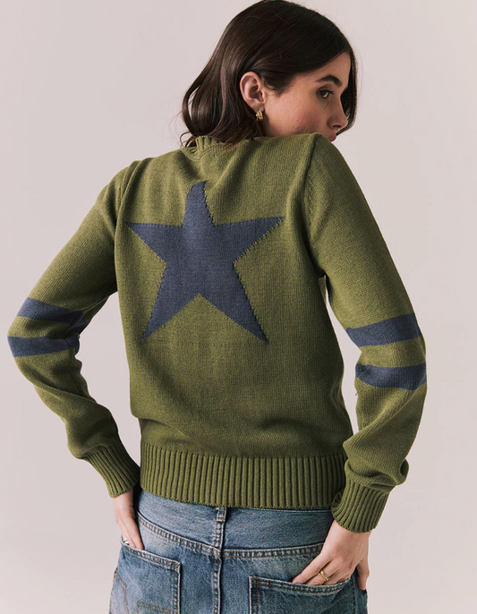 CHASER VARSITY STAR SWEATER