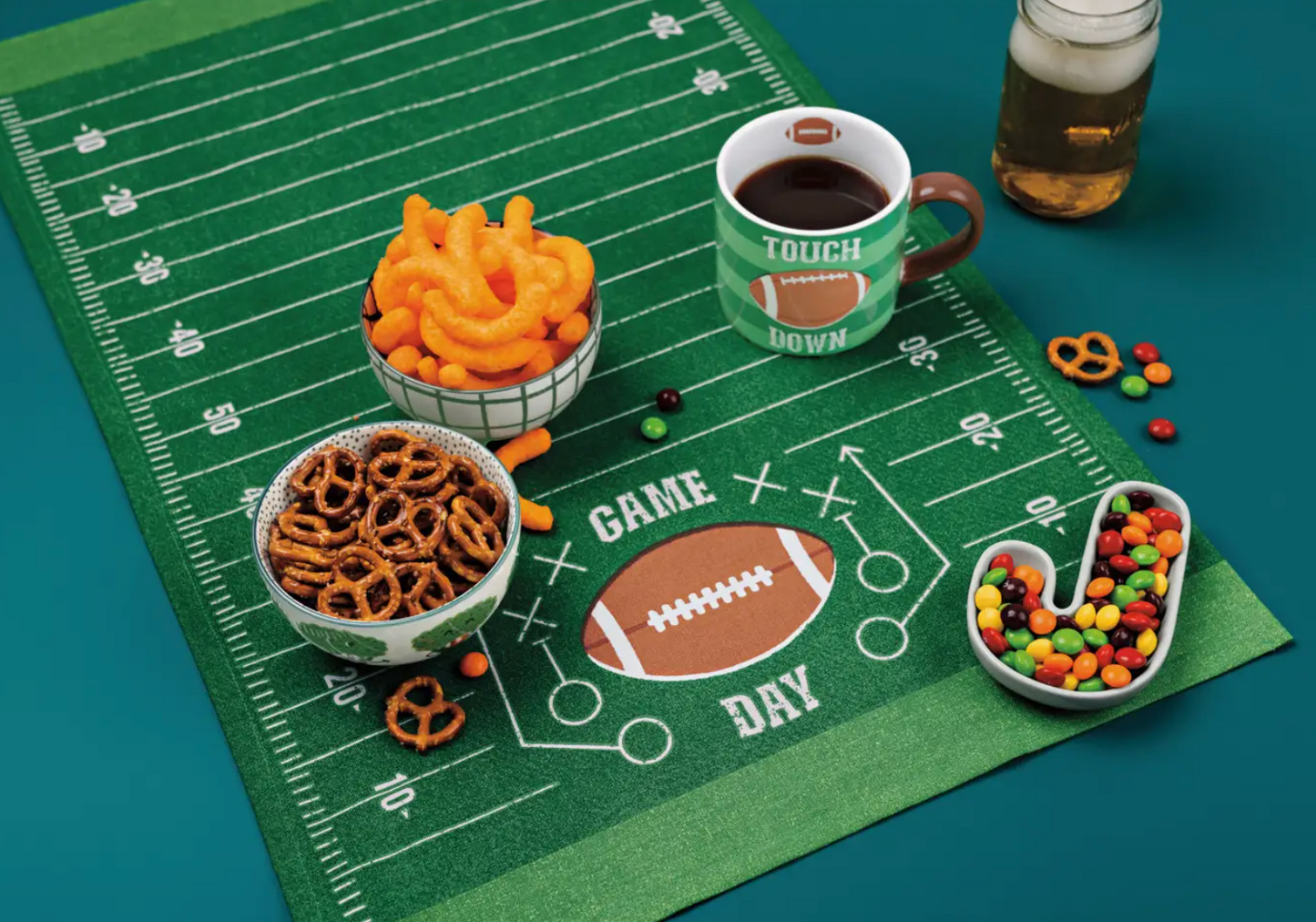 DANICA JUBILEE GAME DAY DISH TOWEL