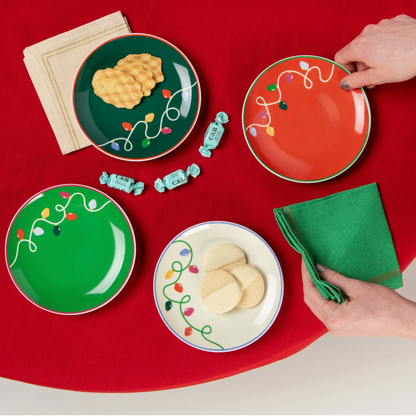 DANICA JUBILEE HOLIDAY APPETIZER PLATES