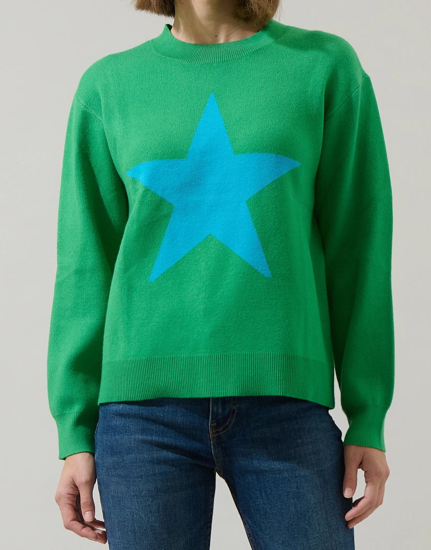 SUGAR LIPS MINTY STAR POP KNIT