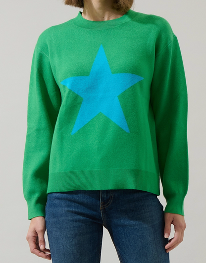 SUGAR LIPS MINTY STAR POP KNIT