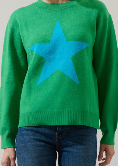 SUGAR LIPS MINTY STAR POP KNIT