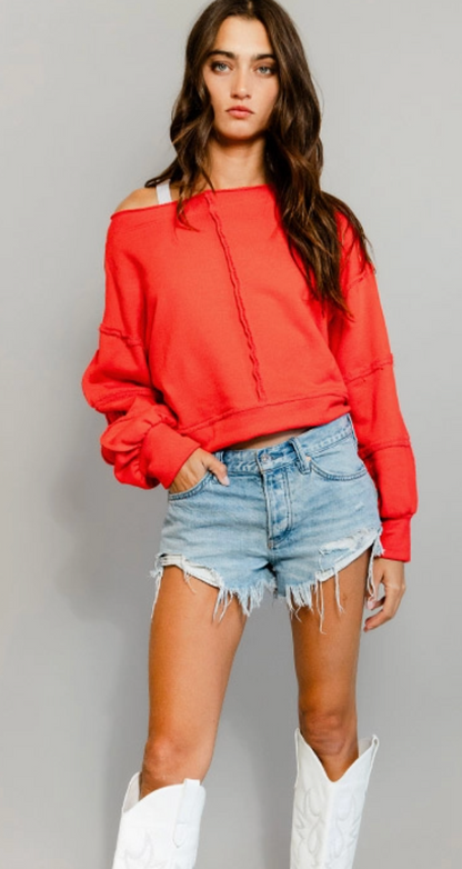 BUCKETLIST LITTLE RED RAW EDGE