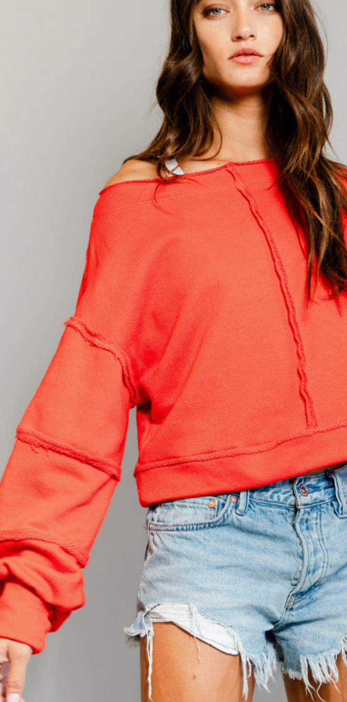 BUCKETLIST LITTLE RED RAW EDGE