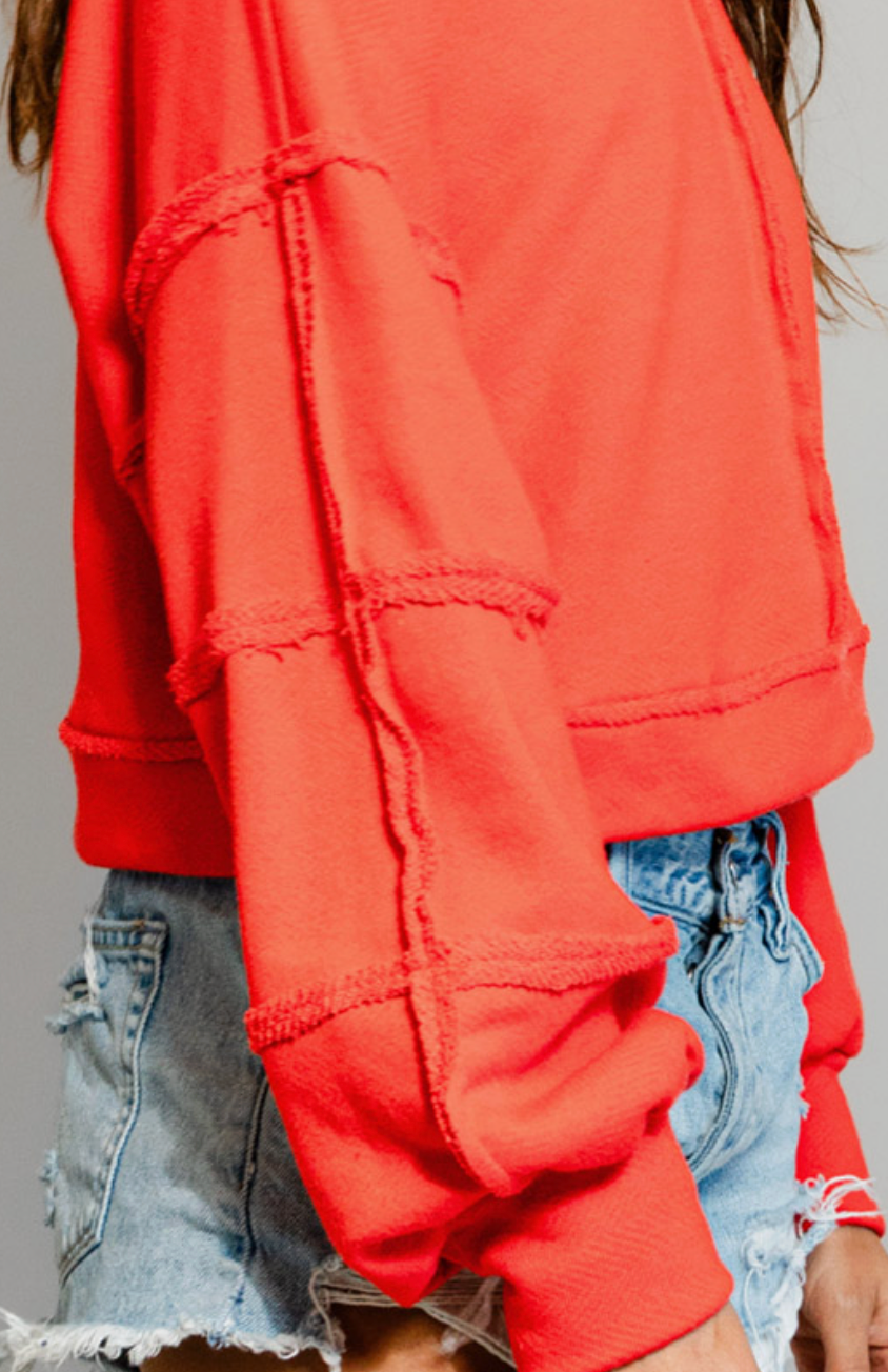 BUCKETLIST LITTLE RED RAW EDGE