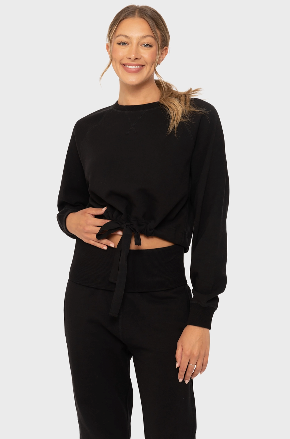 MONO B TIED UP CREWNECK