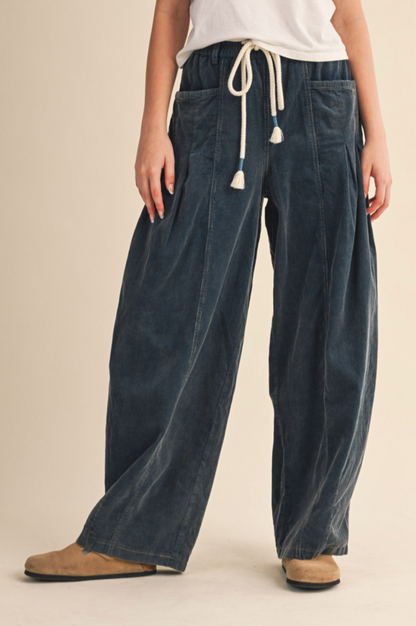 &MERCI BAILEY BARREL PANT