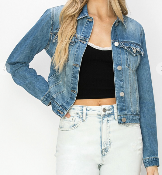 RISEN FREE SPIRIT FRINGE JACKET