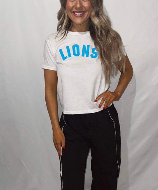 19 THE LABEL PRINTED LIONS TEE