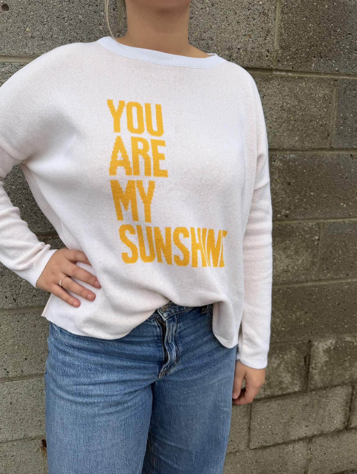 TOWN PRIDE YOU ARE MY SUNSHINE SWEATER