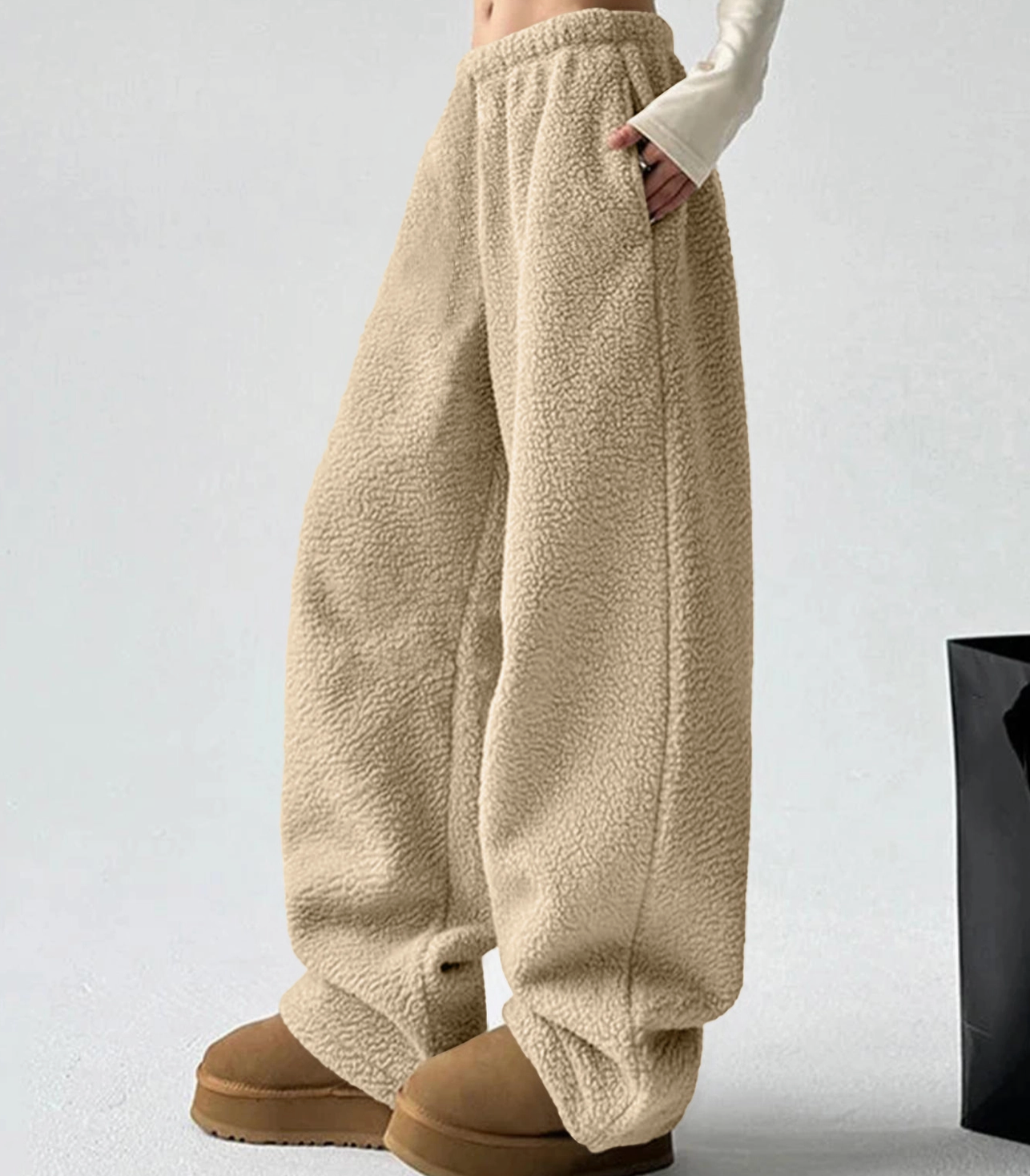 ROSA CLOTHING TEDDY BEAR PANTS