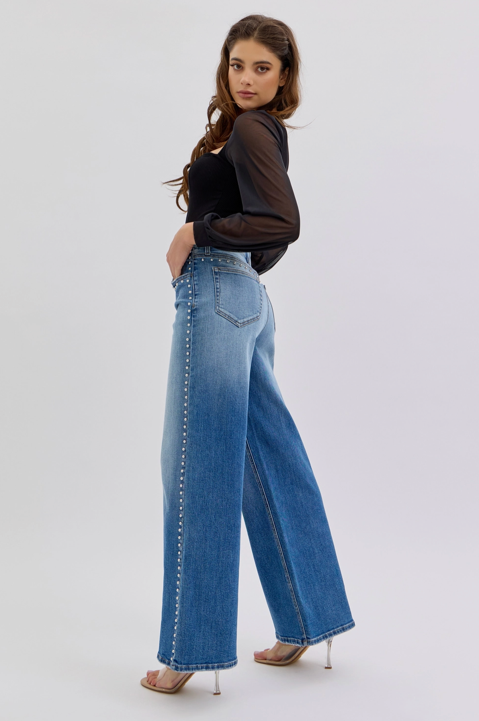 CELLO STUDDED & STUNNING JEANS