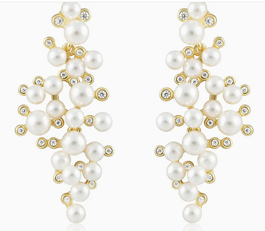 SAHIRA PEARL BLOOM EARINGS