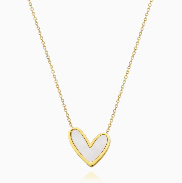 SAHIRA ABIGAIL HEART NECKLACE