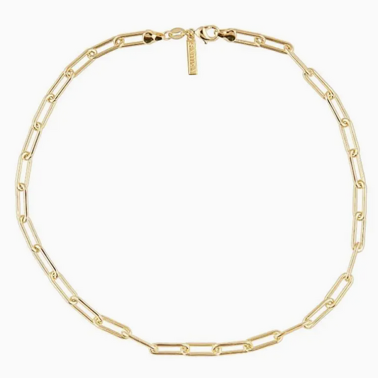 SAHIRA CARRIE PAPERCLIP NECKLACE