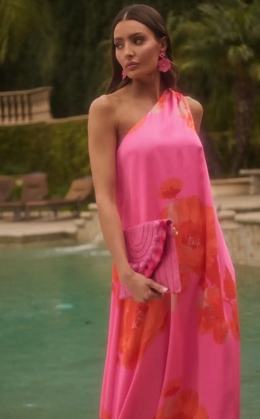 SUGARLIPS CORAL CRUSH DRESS