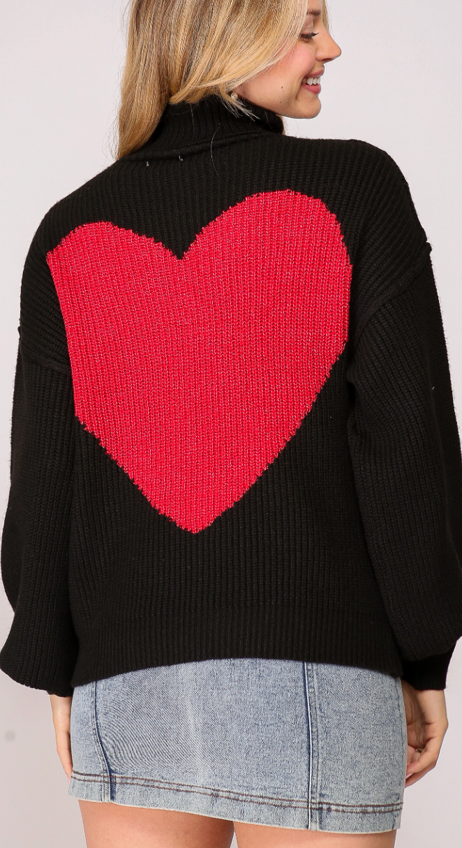 TIMING LOVE STRUCK KNIT