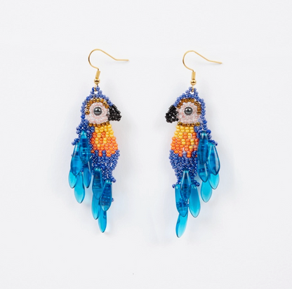 ALTIPLANO PARTY PARROT EARRINGS