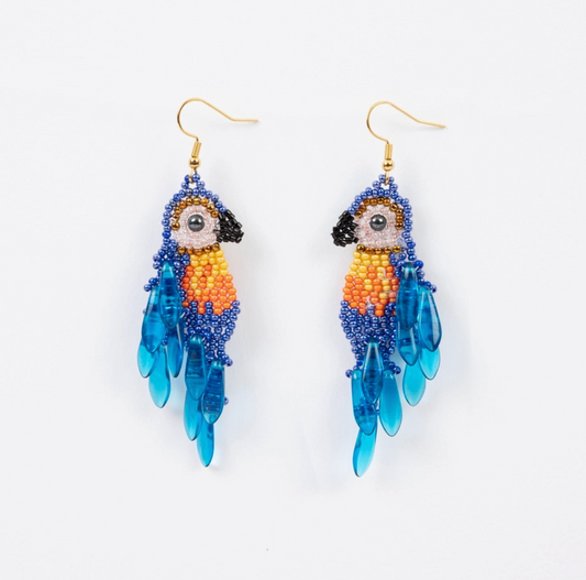 ALTIPLANO PARTY PARROT EARRINGS