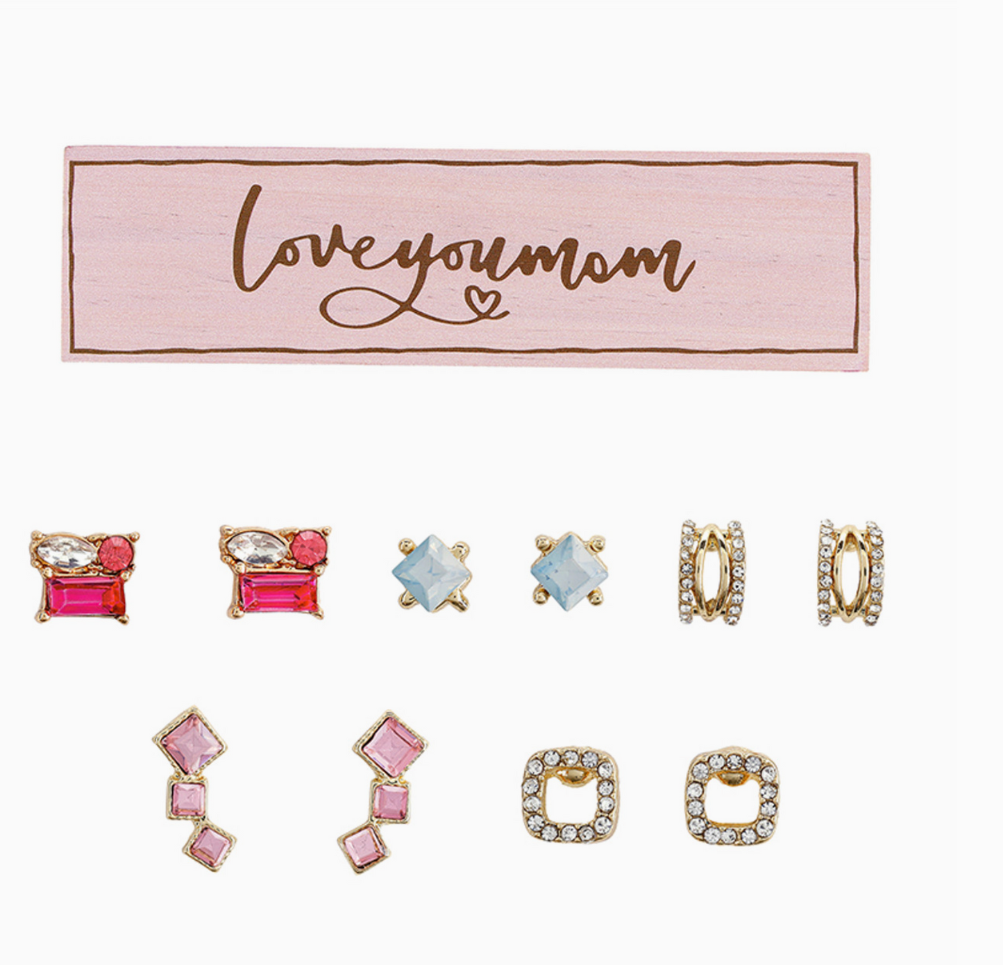 SANTA BARBARA FOR THE MOMS EARRING SET