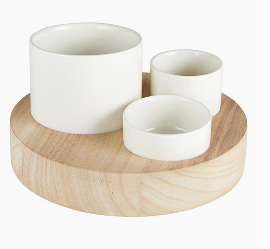 SANTA BARBARA TRIO CERMANIC BOWL SET