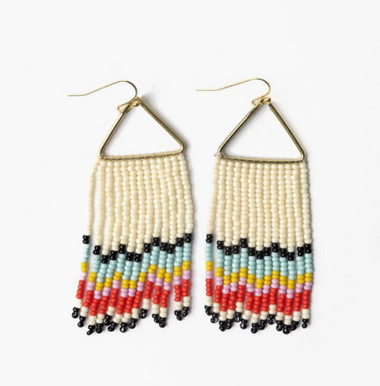 INK + ALLOY WHITNEY SCALLOPED EARRINGS