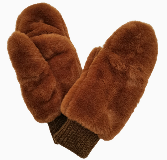 FASHION CITY TEDDY BEAR MITTENS