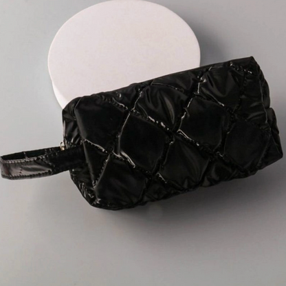 FASHION CITY QUILTED COSMETIC BAG