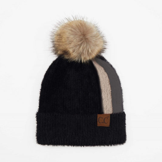 C.C. STRIPE BEANIE