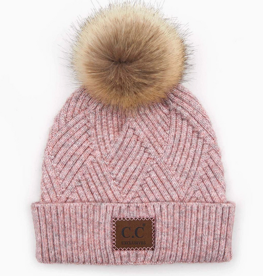 C.C. CRISS CROSS BEANIE