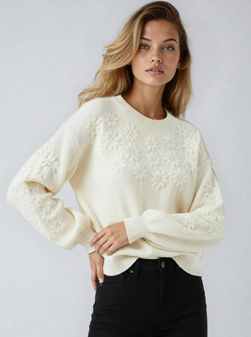 MISS SPARKLING DAISY SWEATER