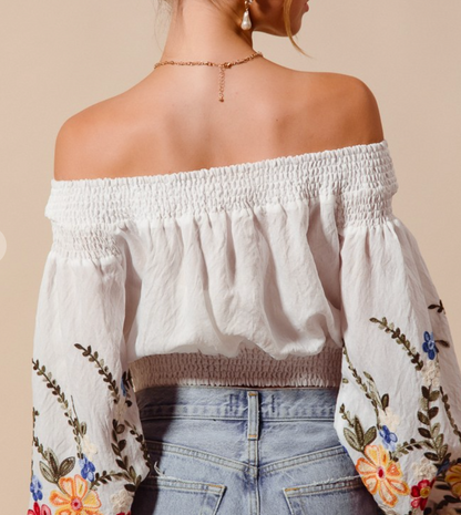 SO ME FIONA BOHO BLOUSE