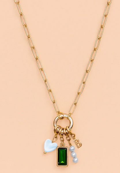 PETER + JUNE CHARM KEEPER NECKLACE