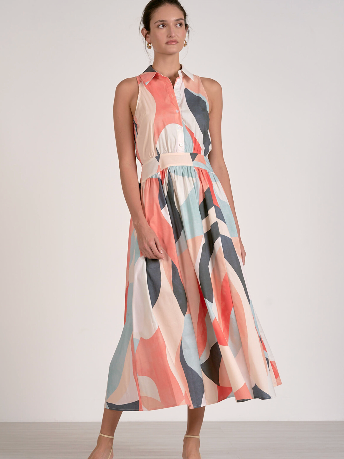 ELAN PRISM MAXI DRESS