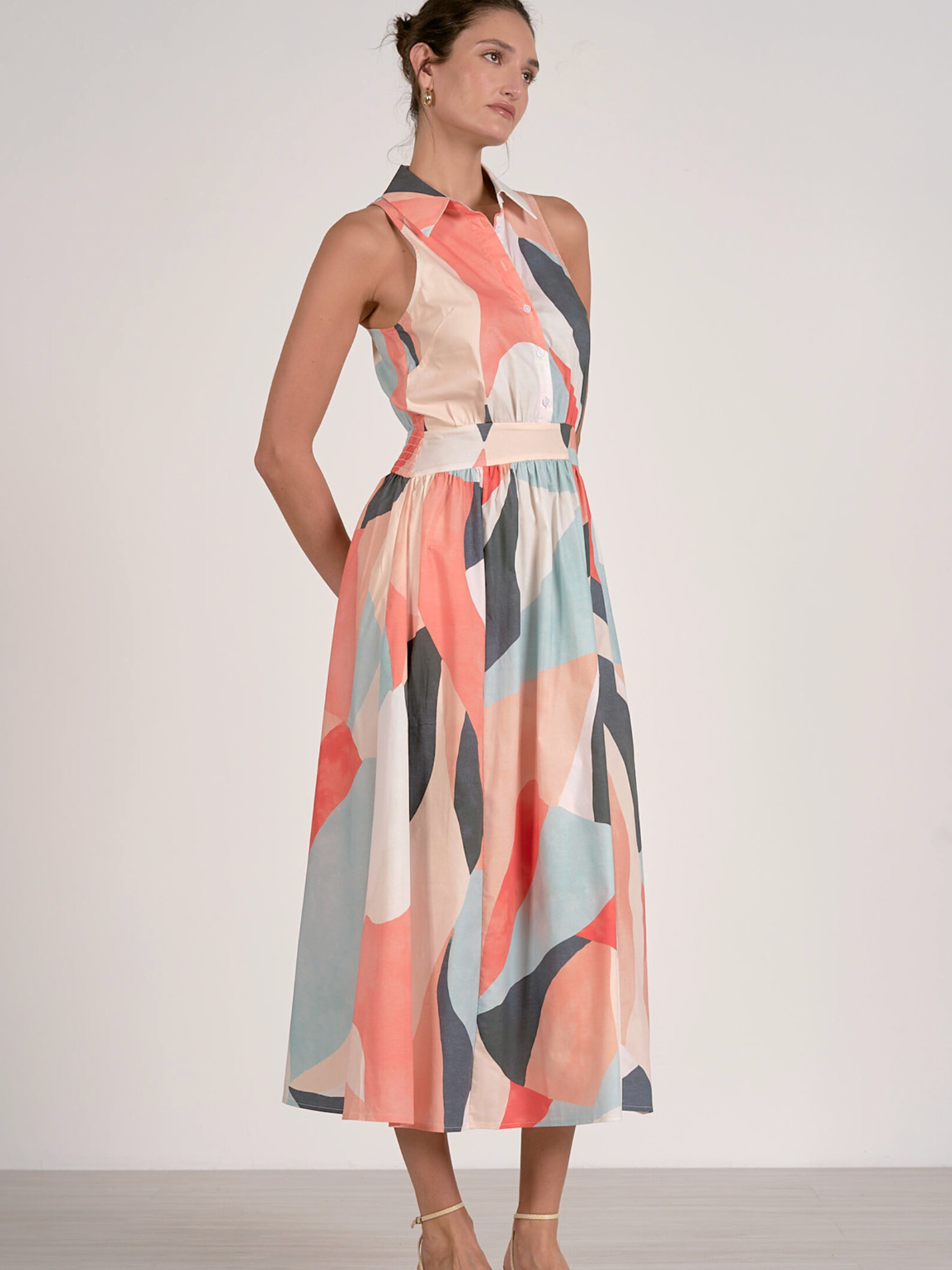 ELAN PRISM MAXI DRESS