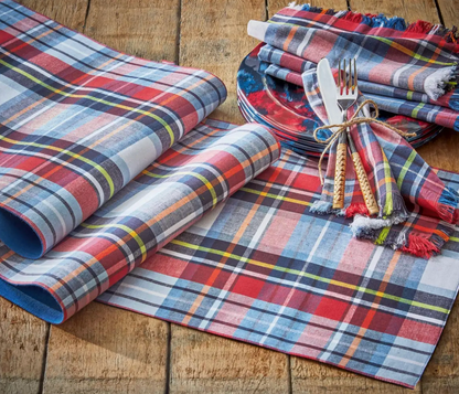 TAG PLAID SUMMER RUNNER