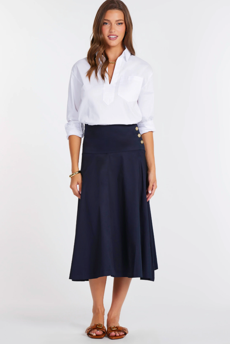 BISHOP + YOUNG KAYLA MIDI SKIRT