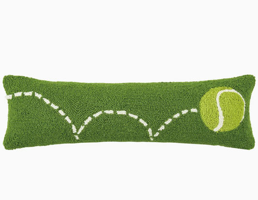 PEKING HANDICRAFT TENNIS HOOK PILLOW