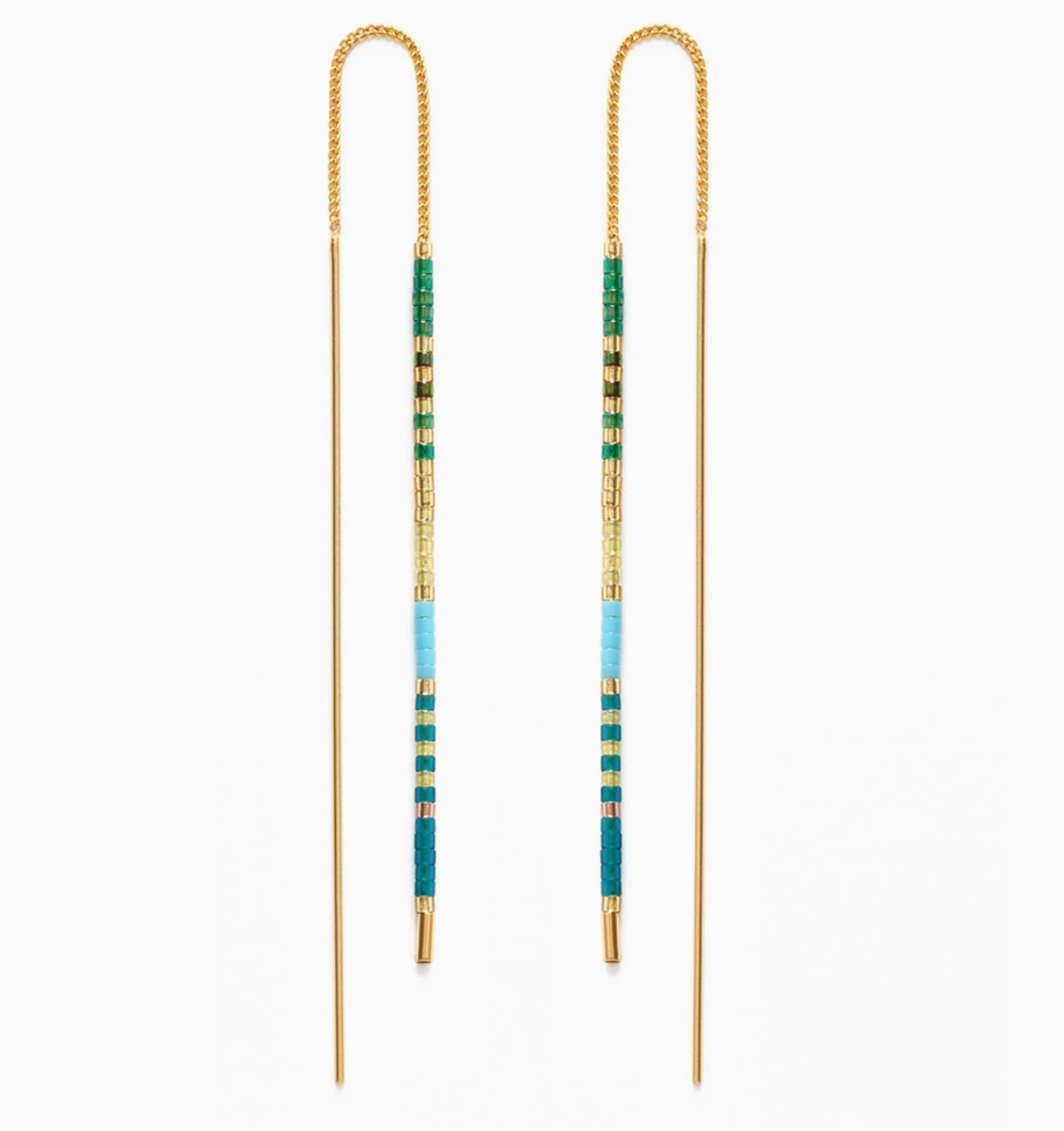 AMANO STUDIO THREADER EARRINGS