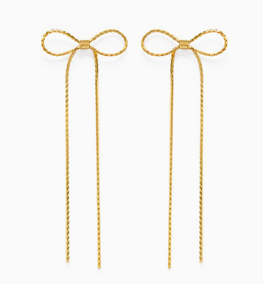 AMANO STUDIO BETH BOW EARRINGS