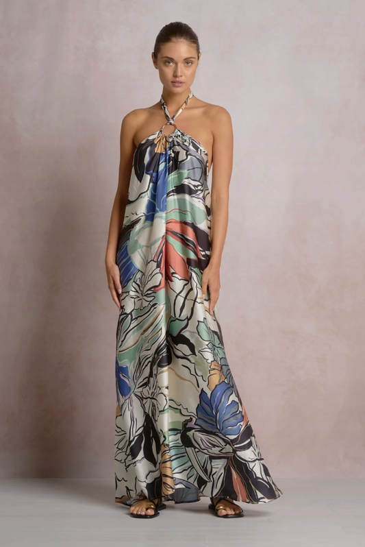 ELAN BILLIE BOTANICAL MAXI DRESS