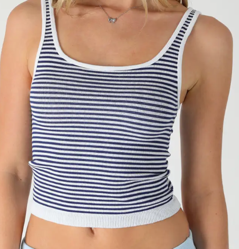 NIKIBIKI ONE FOR ALL STRIPED TANK