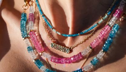 RACHEL NATHAN PRISM NECKLACE