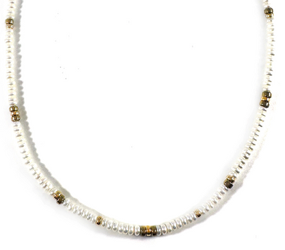 RACHEL NATHAN MINI BEADED NECKLACE