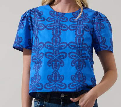 SUGARLIPS ROMEO ABSTRACT TOP